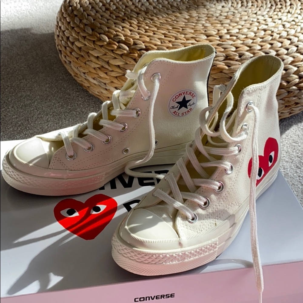 COMME des GARÇONS PLAY Converse high top